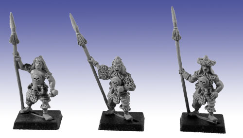 GFR0022 - Barbarian Spearmen I - Click Image to Close